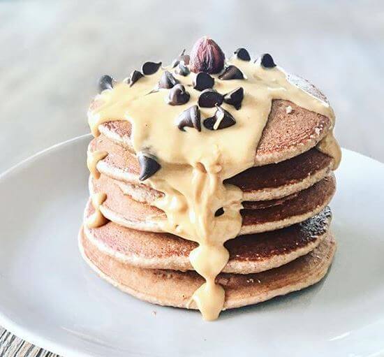Pancakes Nutella healthy