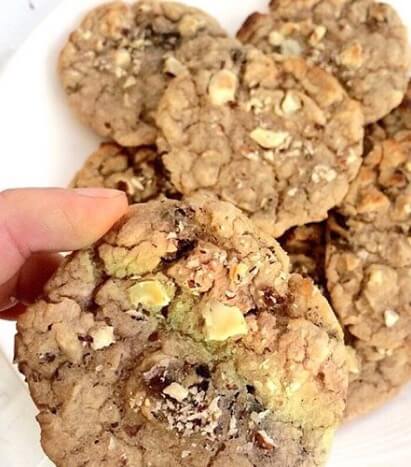 Cookies à base d'haricot blanc healthy