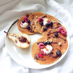 Recette de Pancakes noix de coco healthy