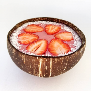 Smoothie bowl à la fraise