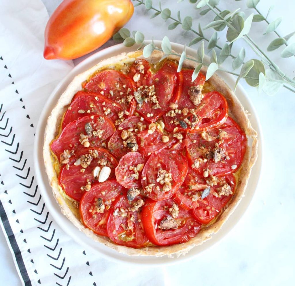 Tarte à la tomates healthy