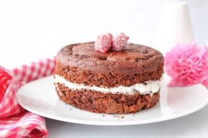Layer cake chocolat et framboises