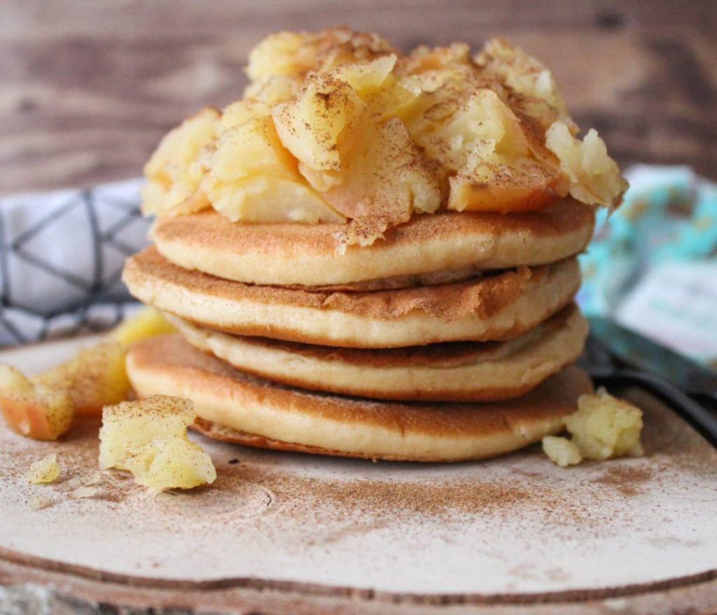 Pancakes aux pommes fondantes maison