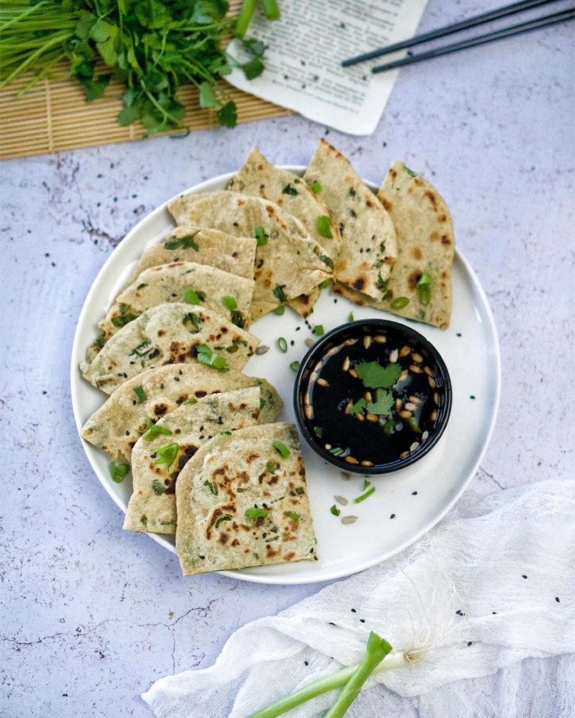 Galettes chinois aux oignons verts