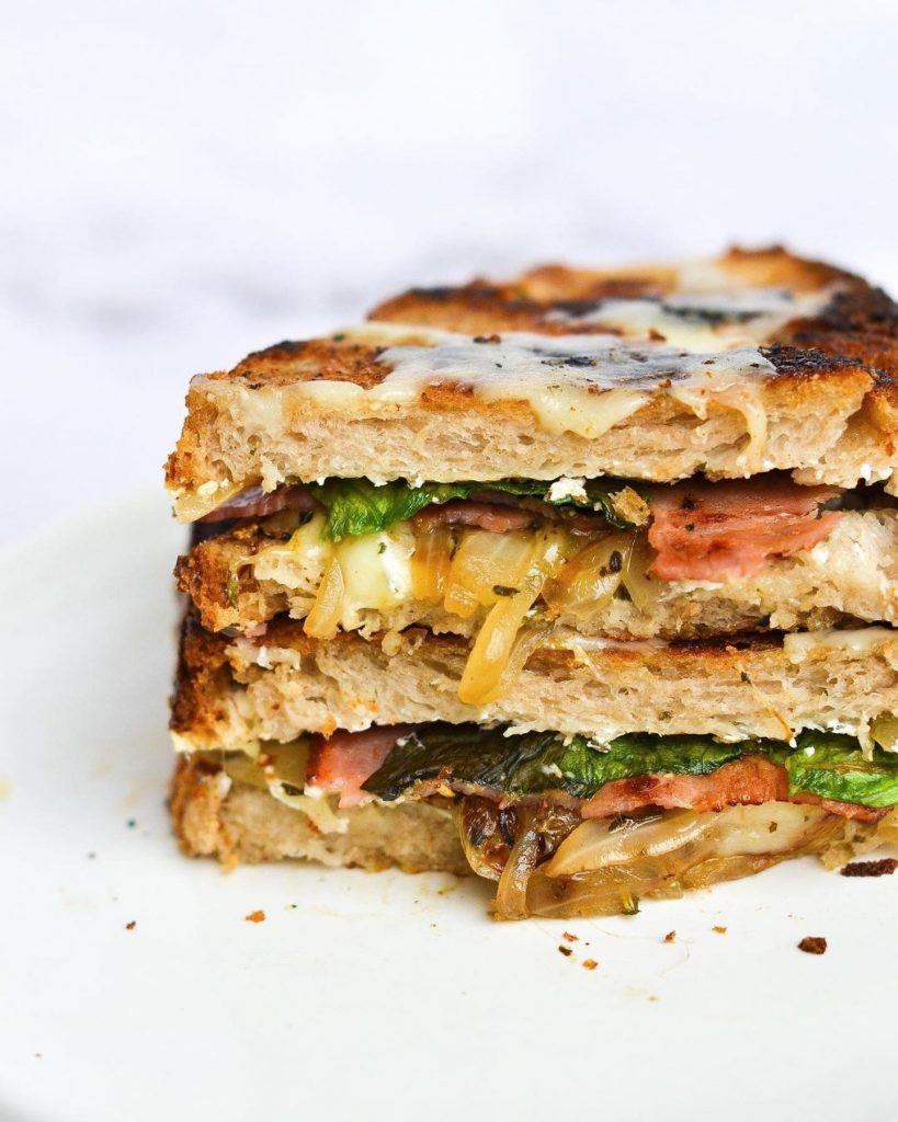HEALTHY GRILLED CHEESE