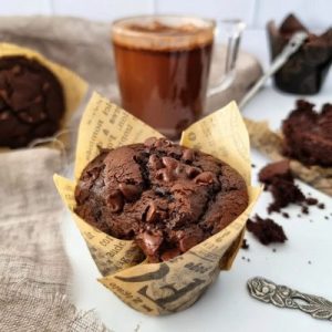 Muffins chocolat et crème d'Isigny